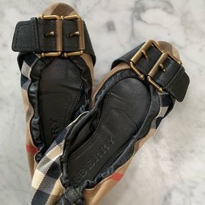 Burberry Classic Checkered Flats